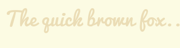 Image with Font Color EBDDB6 and Background Color FCFBE3